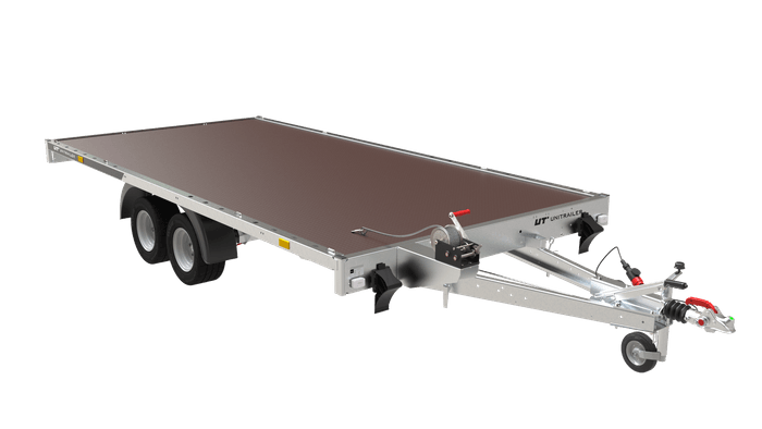 Remolque plataforma basculante 400×200 UNIPLAT 4020S P 2700 kg