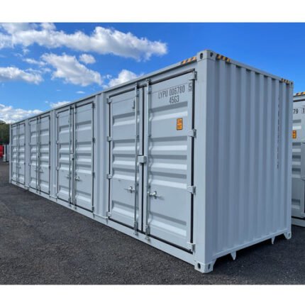 Contenedor High Cube de 40 pies con 4 puertas laterales