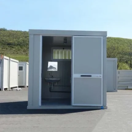 WC PMR y lavabo PMR en el nuevo bloque sanitario PMR