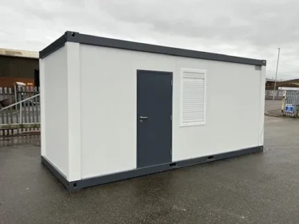 Contenedor de oficina Standard con puerta central