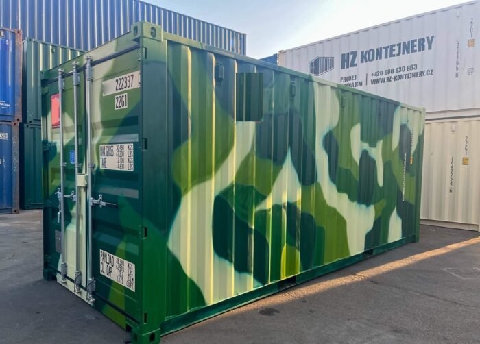 Contenedor marítimo de 20' Camuflaje